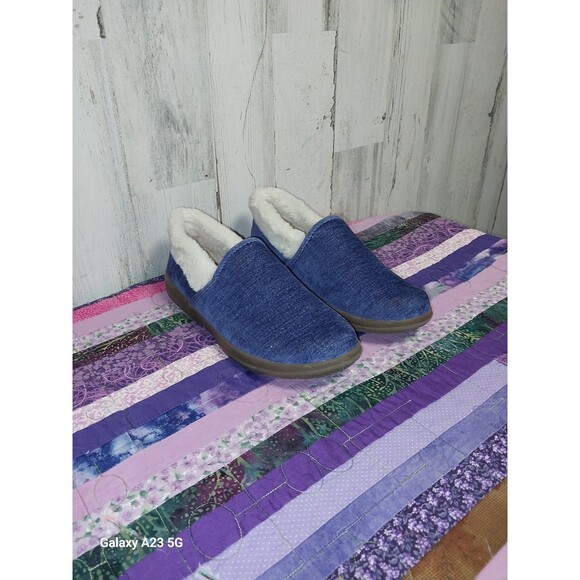 Vionic Clare Slippers Size 7 Blue - Picture 1 of 12
